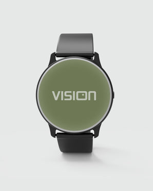 Minimal Gray Pixel Watch